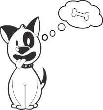 cane  home page illustrazione